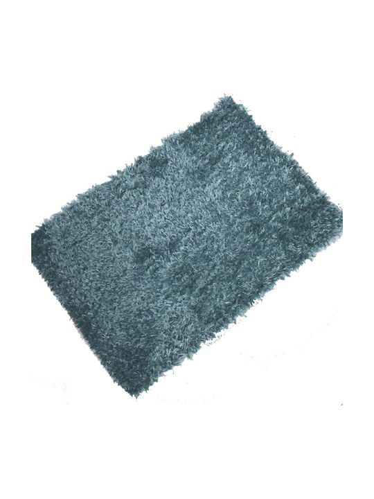 Eurofil Lorenza 6009 Teppich Rechteckig Synthetisch,Polyester/Cotton/Leather Light Blue
