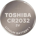 Toshiba Μπαταρία Λιθίου Ρολογιών CR2032 3V 1τμχ