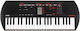 Casio Tastatur SA-81H7 mit 44 Tasten Schwarz