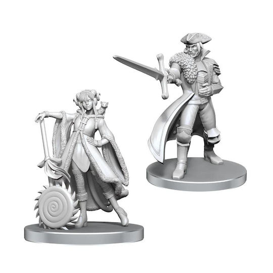 Critical Role Unpainted Miniatures Jester Lavorre & Fjord Stone