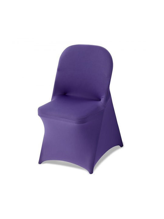 Vevor Elastic Cover for Chair Purple 50pcs YTSZS50PCSDKQTSB6001V0