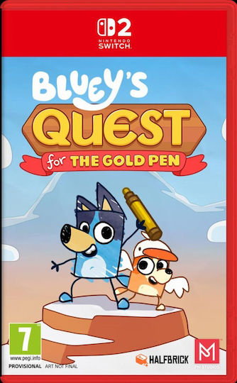 Bluey's Quest за Златното Перо Игра за Nintendo Switch 2