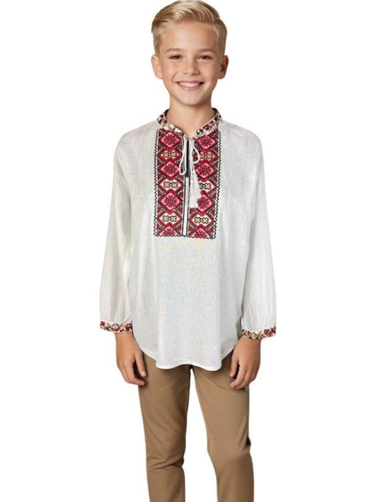 Rody s Forever Bluza Alb/Roșu
