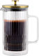 Vialli Design Tulip Double-walled French Press Gold Matte 1 L