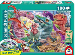 Schmidt Puzzle Small Dinosaurs Big Adventures 100 Pieces 56527 56527