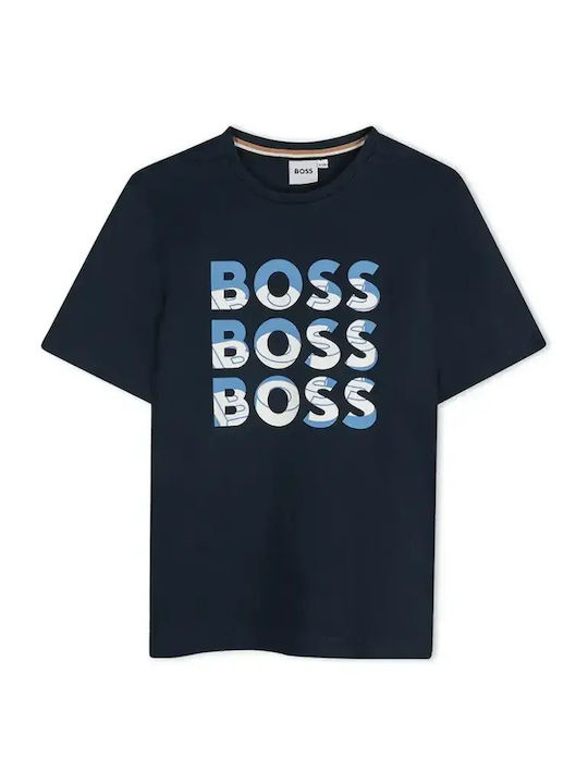 Kinder-T-Shirt Dunkelblau