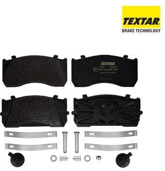 Textar 2918301 Brake Pad Set Disc Brake