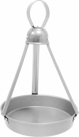 Metall Rund Cafeteria-Tablett 34x34cm ΔΚ34 1Stück