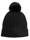 Kids Beanie Knitted Black
