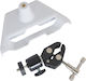Adapter Support Base Clamp Kit Adapter Support Base Kit Clamp Thread Mount Pipe Adapter 1/4" Double Ball Head 360° Starlink Mini Dish Gen 4 2025 Kit & Accessories Code 1-per0098