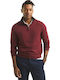 Long Sleeve Burgundy Sweater