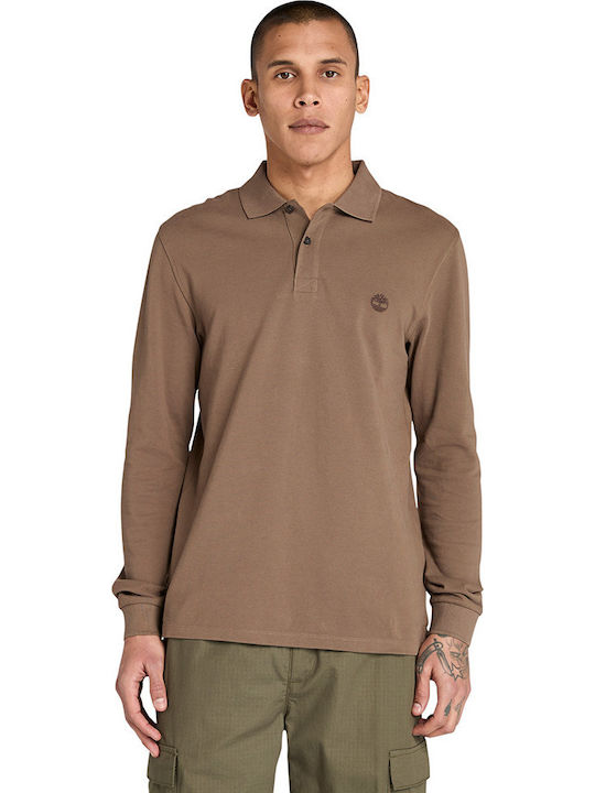 Timberland Millers River Pique Polo Long Sleeve...