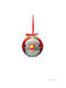 Christmas Ball Christmas Figure Led 9.5x9.5x0cm Dark Red Gtr