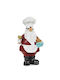 General Trade Weihnachtliche Tischdekoration Rot Länge 23cm.