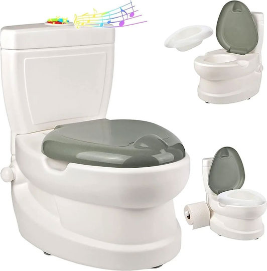 Pilsan Potty Vas cu Capac Gri până la 25kg