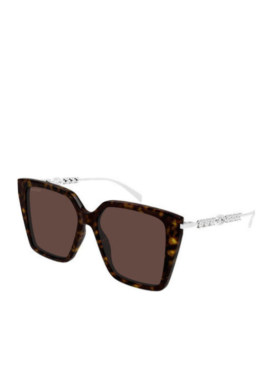 Gucci Feminini Ochelari de soare cu Maro Tortoi...