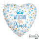 18'' Birth Balloon Heart Little Prince