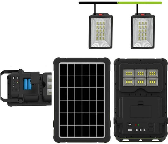 Set 2 Solarleuchten 6W