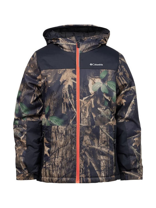 Kids' Casual Jacket with Hood Brown