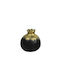 Marhome Tabletop Lucky Charm Pomegranate Black Ceramic 1pcs