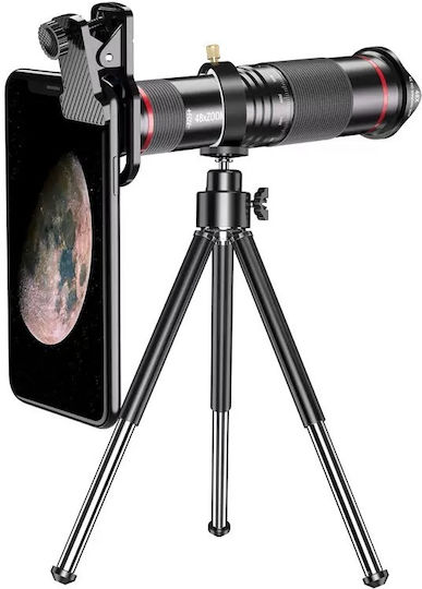 Hd Phone Camera Lens Monocular 18x-35x Black Zoom Telephoto Lens Hxgd-1635