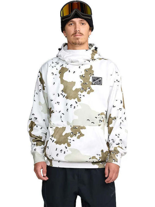 Volcom Hydro Riding Суитшърт с Качулка White