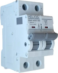 Helios Elektrische Schaltpaneel-Druckknopfschalter 63A