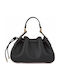 Women's Black Drawstring Bag
