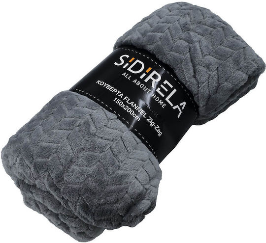 Sidi Home Plast Pătură Simplă 150x200 cm Gri