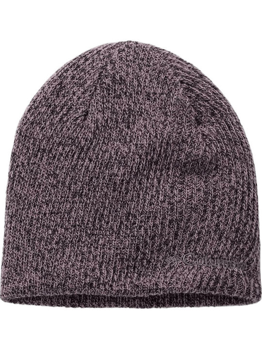 Beanie Unisex Beanie Knitted in Purple color