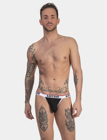 Barcode Berlin Ανδρικό Εσώρουχο Jockstrap Μαύρο