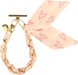 Λουράκι Χειρός Avy Scarf Wristband Αποσπώμενο Θήκες Κινητών Smartphones Cupid Blush 8719246497827