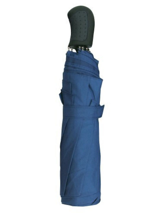 Trend Windproof Automatic Umbrella Compact Navy Blue