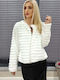 Frauen Pelz White