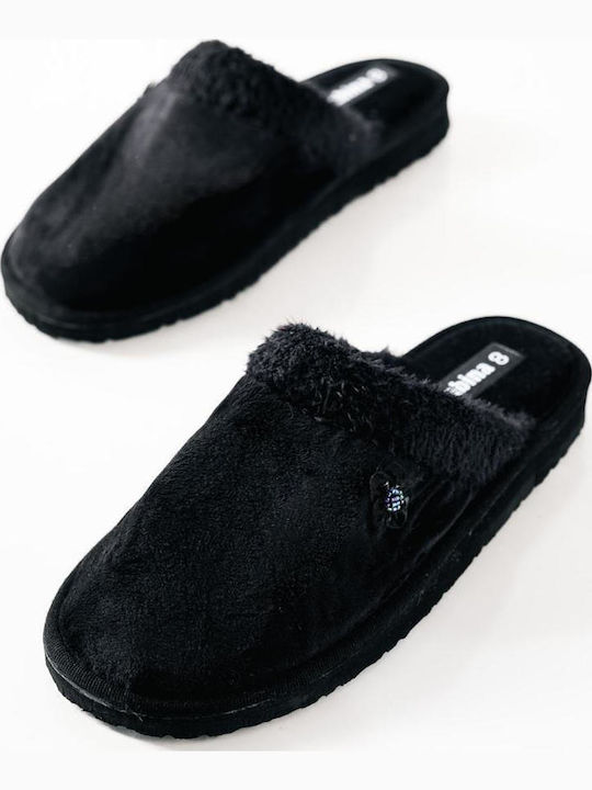 The Shoemart Winter Women's Slippers with Fur B...