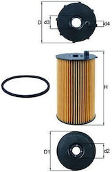 Filtru De Ulei Mahle Ox 205/2d Filtru De Ulei Mahle Ox 205/2d