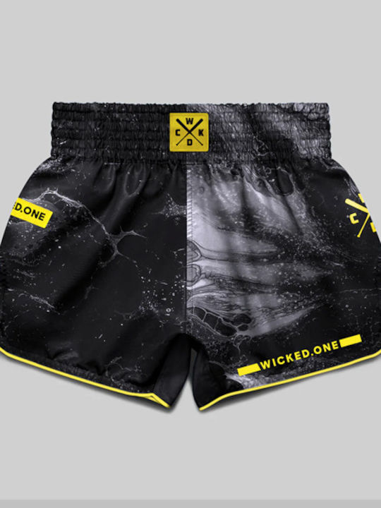 Wicked1 Shorts Kick/Thai-Boxen Schwarz