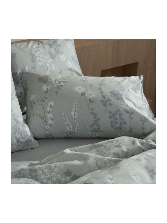 White Fabric Bettbezug Baumwolle Einzelbett 170...