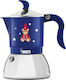Bialetti Fiammetta Stovetop Espresso Pot Albastru