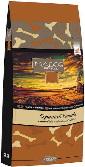 Madog Regular 20kg Ξηρά Τροφή Σκύλων με Κρέας Premium Quality