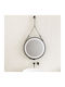 Inter Ceramic Round Bathroom Mirror Led Touch 100x100cm Black