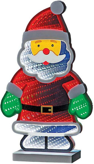 Lumineo Infinity Light Santa Claus Christmas Figure 125 Leds 26cm
