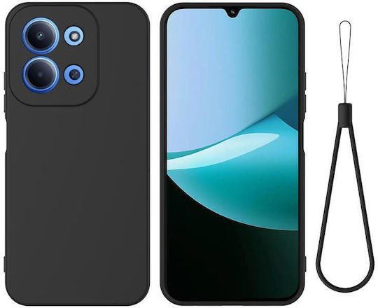 Back Cover Silicone Waterproof Black (Poco C85)