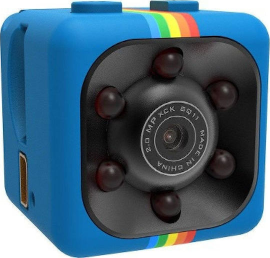 Super Mini Car Drone Camera Fhd Dvr 1080p Oem Sq11 Blue