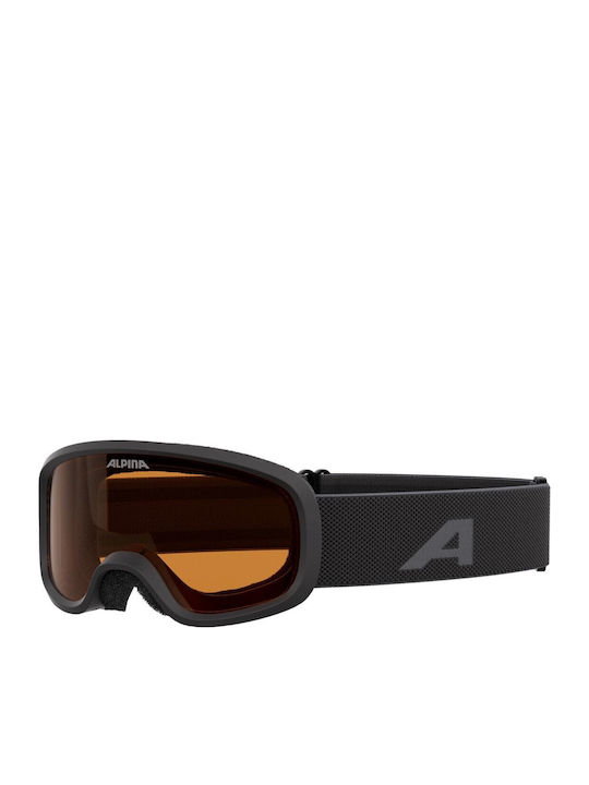 Alpina Piney 2.0 Μάσκα Σκι & Snowboard Ενηλίκων Μαύρη με Φακό σε Μαύρο Χρώμα Alpina Piney 2.0 Μάσκα Σκι & Snowboard Ενηλίκων Μαύρη με Φακό σε Μαύρο Χρώμα