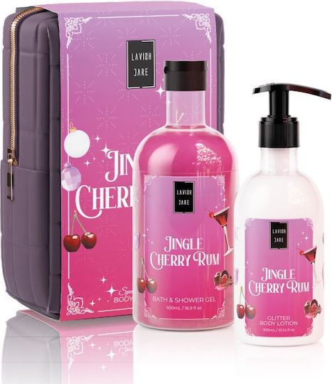 Lavish Care Jingle Cherry Rum Set Îngrijire 2buc