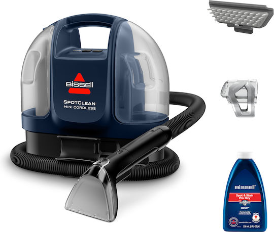 Bissell Pro SpotClean Mini Cordless Επαναφορτιζόμενη Σκούπα Υγρών / Στερεών με Πλαστικό Κάδο 0.5lt