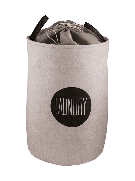 Kleine Wolke Baggy Laundry Basket Fabric 39x58x39cm Beige