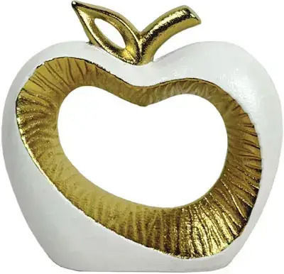 Marhome Decorativ Apple din Ceramică 19.8cm 1buc