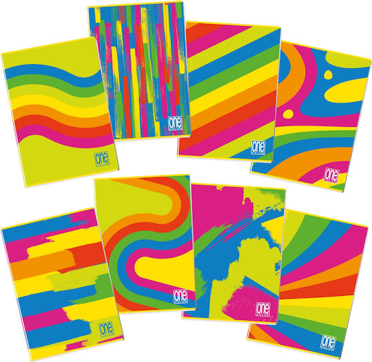 Blasetti Heft Geregelt A4 40 Blätter 1Stück (Μverschiedene Designs/Farben)